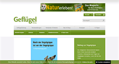 Desktop Screenshot of gefluegelzeitung.de
